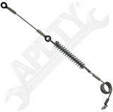 APDTY 137189 Heavy Duty Hood Cable