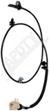 APDTY 137195 Anti-Lock Braking System Wheel Speed Sensor