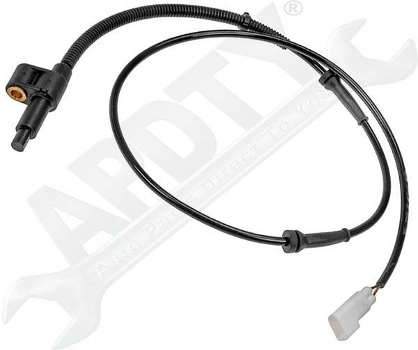 APDTY 137302 Anti-Lock Braking System Wheel Speed Sensor w/Wire Harness