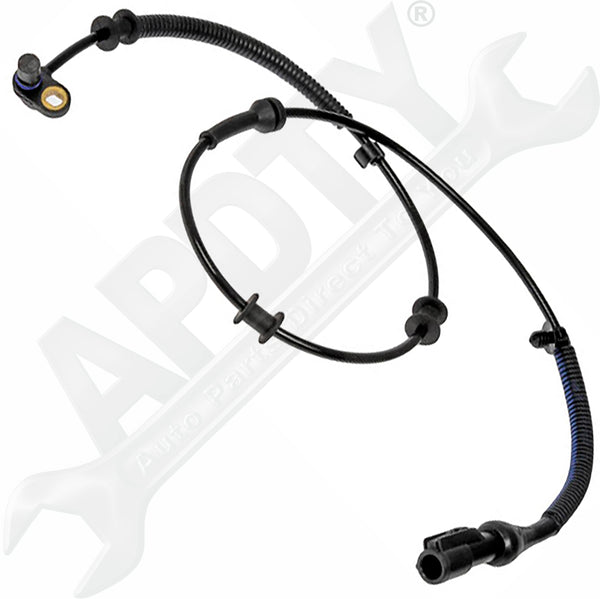 APDTY 137317 Anti-Lock Braking System Wheel Speed Sensor w/Wire Harness