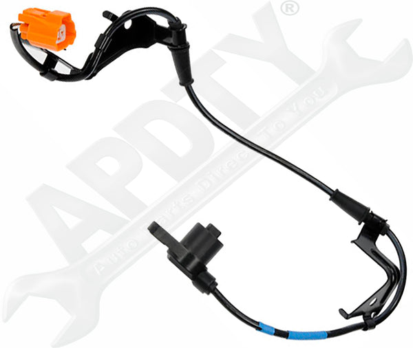 APDTY 137339 Anti-Lock Braking System Wheel Speed Sensor w/Wire Harness