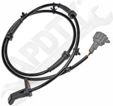 APDTY 137342 Anti-Lock Braking System Wheel Speed Sensor w/Wire Harness