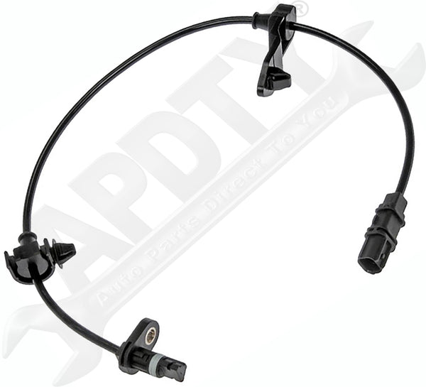 APDTY 137348 Anti-Lock Braking System Wheel Speed Sensor w/Wire Harness