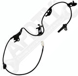 APDTY 137349 Rear Right ABS Wheel Speed Sensor w/ Harness Fits 06-08 Toyota RAV4