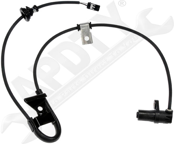 APDTY 137350 Anti-Lock Braking System Wheel Speed Sensor w/Wire Harness