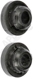 APDTY 137435 Radiator Rubber Mount Bushings (Upper)