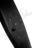 APDTY 137474 Panel Applique Smooth Black Garnish