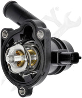 APDTY 137560 Thermostat, Coolant Temp Sensor, & Water Outler Housing 1.4L Engine