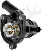 APDTY 137560 Thermostat, Coolant Temp Sensor, & Water Outler Housing 1.4L Engine