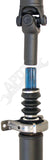 APDTY 138167 Rear Driveshaft Assembly
