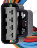 APDTY 138442 4 Wire Pigtail - Male Connector With Female Terminals