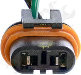 APDTY 138467 Headlight Head Lamp Connector Socket Wiring Wire Harness Assembly
