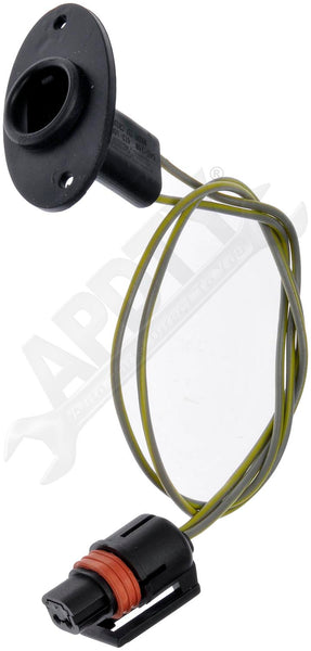 APDTY 138468 License Plate Lamp Socket And Wire Wiring Harness Assembly