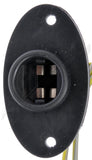 APDTY 138468 License Plate Lamp Socket And Wire Wiring Harness Assembly