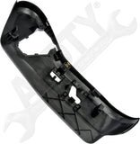 APDTY 138582 Power Seat Track Plastic Trim Cover (Driver-Side) Black