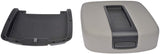 APDTY 138589 Console Lid Titanium Replaces 15217113, 15941536, 19328722