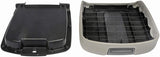 APDTY 138589 Console Lid Titanium Replaces 15217113, 15941536, 19328722