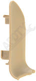 APDTY 138623 Interior Door Handle Front And Rear Left Beige Plug