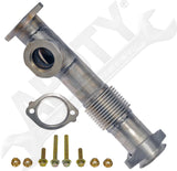 APDTY 138696 Turbo Up Pipe Fits Right Exhaust Manifold To Y-Pipe 2005-2010 6.0L