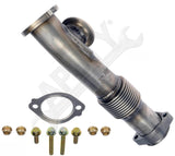 APDTY 138696 Turbo Up Pipe Fits Right Exhaust Manifold To Y-Pipe 2005-2010 6.0L