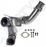 APDTY 138697 Exhaust Up Pipe - Left Hand Side