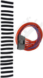 APDTY 138743 Twenty Wire Connector W/ Leads, Splicing Crimps, Heat Shrink Tubing
