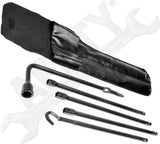 APDTY 138866 Spare Tire And Jack Tool Kit