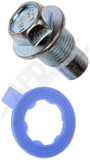APDTY 138913 Oil Drain Plug Pilot Point M14-1.25, Head Size 15mm
