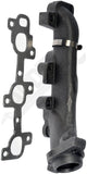 APDTY 138986 Exhaust Manifold Kit; 3.6L or 3.7L V6 Engine; Left (Driver-Side)