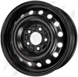 APDTY 139636 15 x 6 In. Steel Wheel