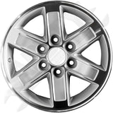 APDTY 139667 17 x 7.5 In. Machined Alloy Wheel