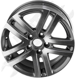 APDTY 139673 16 x 6.5 In. Machined Alloy Wheel
