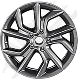 APDTY 139696 17 x 6.5 In. Painted Alloy Wheel