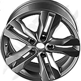 APDTY 139698 17 x 7  In. Painted Alloy Wheel