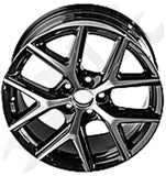 APDTY 139701 18 x 7.5 In. Machined Alloy Wheel
