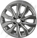 APDTY 139706 17 x 6.5 In. Painted Alloy Wheel