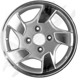 APDTY 139717 15 x 6 In. Machined Alloy Wheel