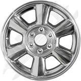 APDTY 139721 17 x 7 In. Polished Alloy Wheel