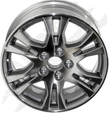 APDTY 139722 17 x 7 In. Machined Alloy Wheel