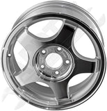 APDTY 139728 16 x 6.5 In. Machined Alloy Wheel