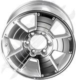 APDTY 139736 17 x 7.5 In. Machined Alloy Wheel