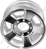 APDTY 139739 17 x 8 In. Machined Alloy Wheel