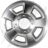 APDTY 139739 17 x 8 In. Machined Alloy Wheel