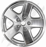 APDTY 139750 16 x 6.5 In. Machined Alloy Wheel