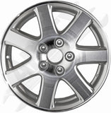 APDTY 139766 16 x 6.5 In. Machined Alloy Wheel