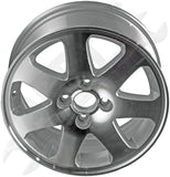 APDTY 139772 15 x 6 In. Machined Alloy Wheel