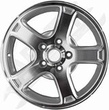APDTY 139785 16 x 6.5 In. Machined Alloy Wheel