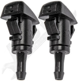 APDTY 139814 Windshield Washer Spray Nozzle Set (Qty-2)