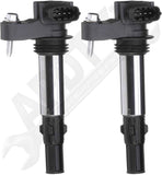 APDTY 139989 Spark Plug Ignition Coil; Select 3.6L Engine; Pack Of 2