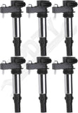 APDTY 139989 Spark Plug Ignition Coil; Select 3.6L Engines; Pack Of 6